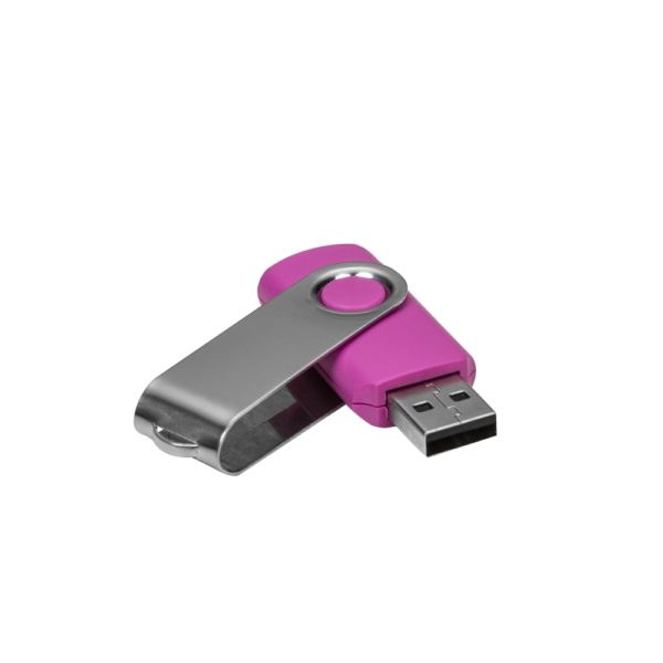 Pen Drive Giratório Metálico 32GB - Image 5