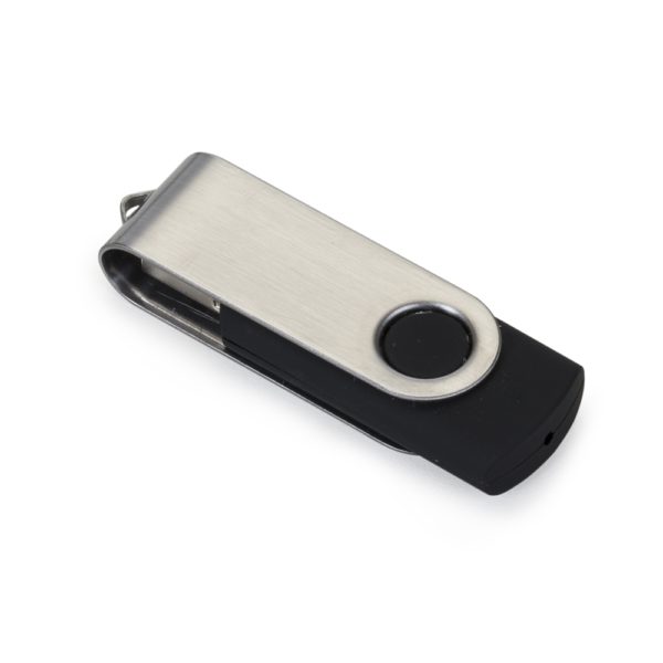 Pen Drive Giratório Metálico 32GB - Image 4