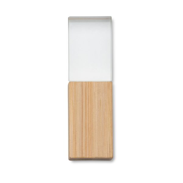 Pen Drive Cristal Bambú 4GB - Image 2