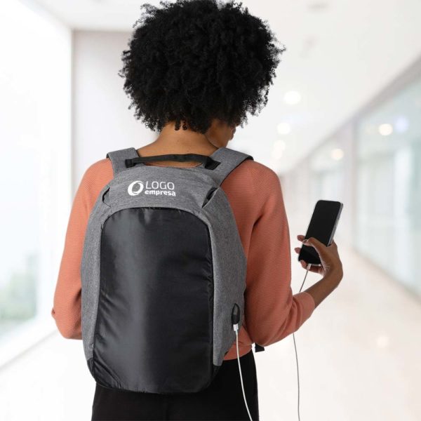 Mochila Anti-Furto USB - Image 2