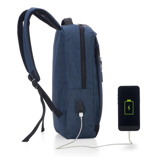 Mochila de Nylon USB 21L - Image 3