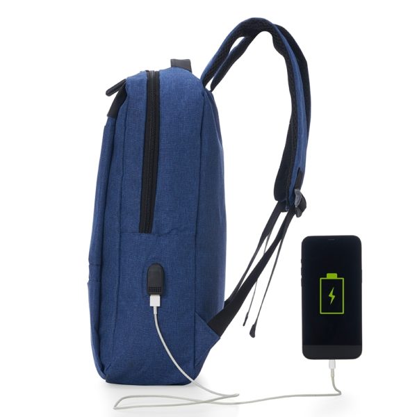 Mochila de Nylon USB 21L - Image 3