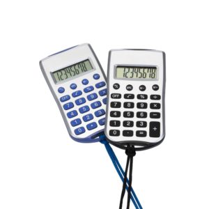 Calculadora PLÁSTICO com Cordão