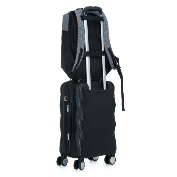 Mochila de Poliester Anti-Furto USB com Segredo - Image 11