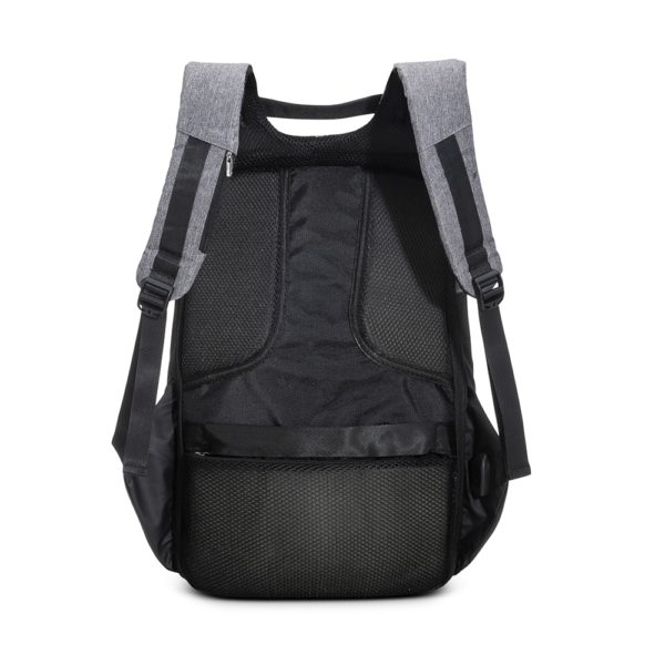Mochila de Poliester Anti-Furto USB com Segredo - Image 5