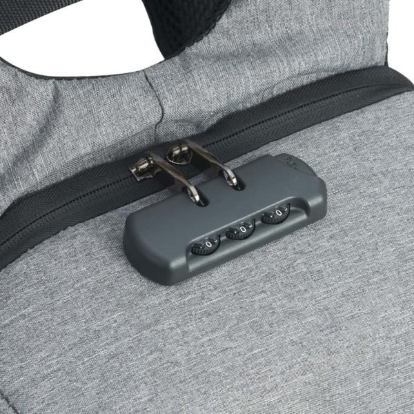 Mochila de Poliester Anti-Furto USB com Segredo - Image 8