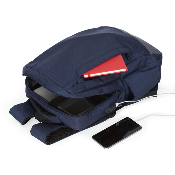 Mochila de Nylon USB - Image 3