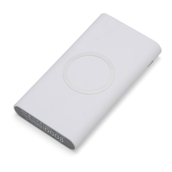 Power Bank 8000mAh com Carregamento via Indução ou via Cabo - Image 4