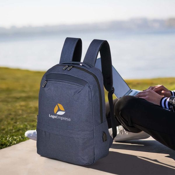 Mochila de Nylon USB 21L - Image 6