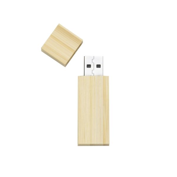 Conjunto Estojo e Pen Drive Bambú 16GB - Image 3