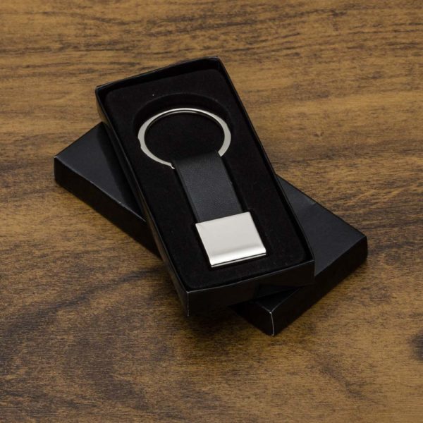 Chaveiro Metal com Couro - Image 3