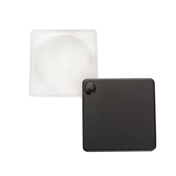 Lupa com capa PLÁSTICO preto
