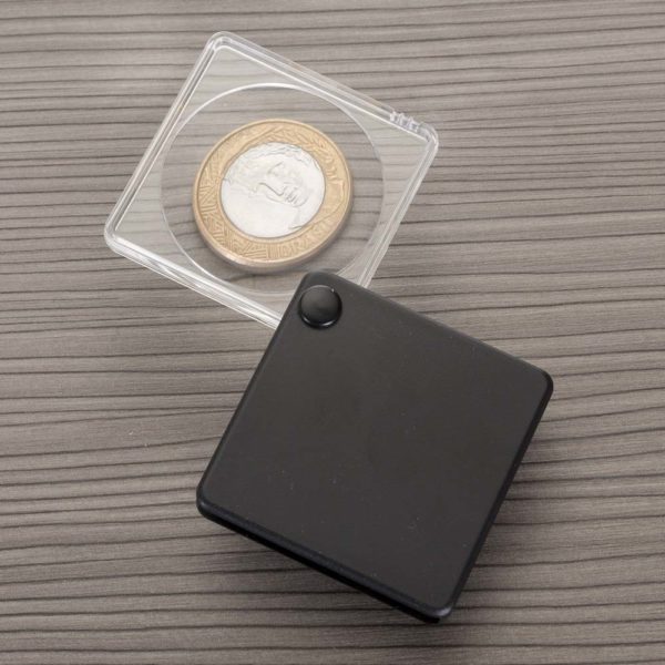 Lupa com capa PLÁSTICO preto - Image 2