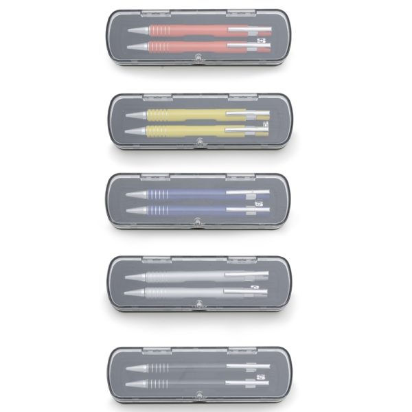 Conjunto Caneta e Lapiseira Semimetal - Image 2