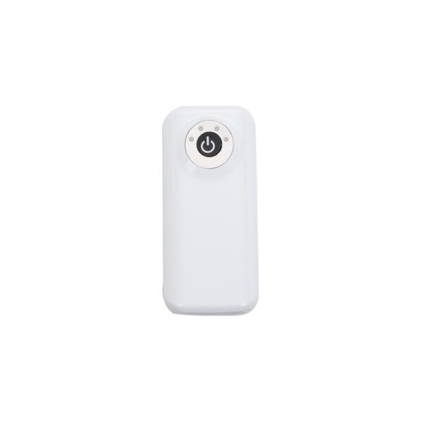 Power Bank PLÁSTICO com Indicador Led e Lanterna