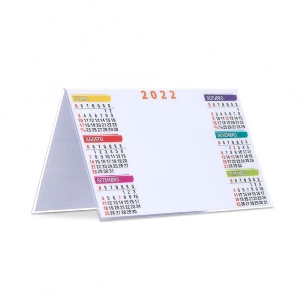 Calendário PLÁSTICO de Mesa