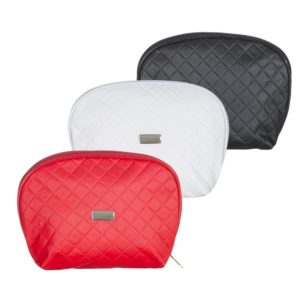 necessaire Couro Matelassê