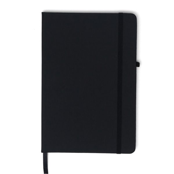 Caderneta tipo Moleskine com Porta Caneta - Image 7