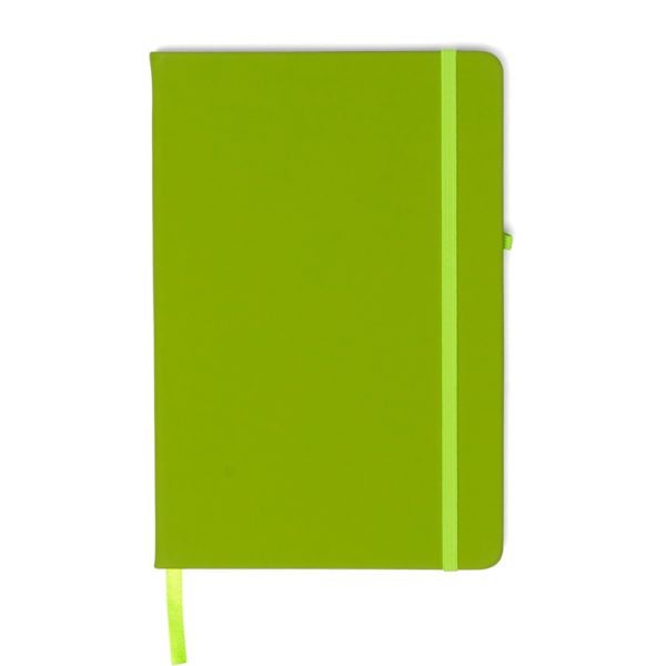 Caderneta tipo Moleskine com Porta Caneta - Image 8