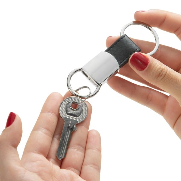 Chaveiro Metal com Couro - Image 6