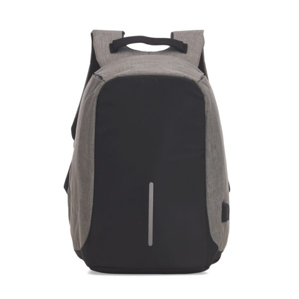 Mochila Poliester Anti-Furto USB - Image 3