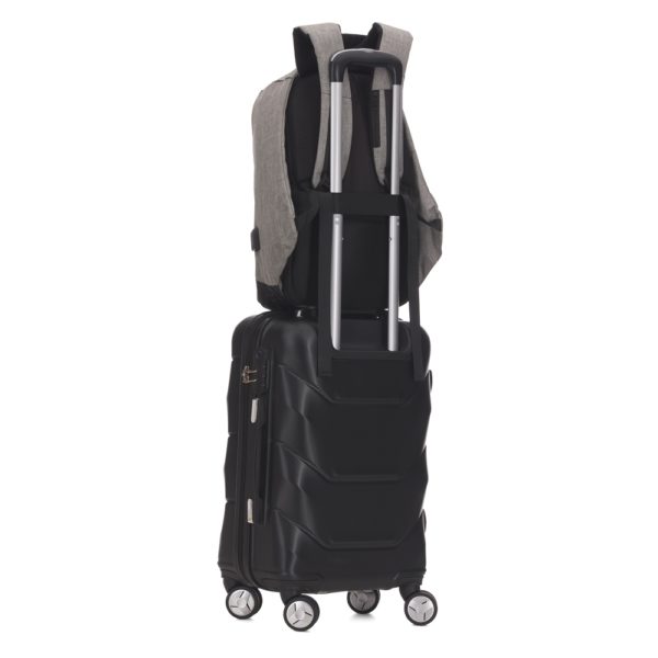 Mochila Poliester Anti-Furto USB - Image 6