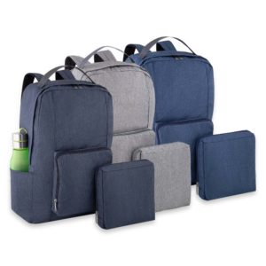 Mochila Dobrável de Poliester