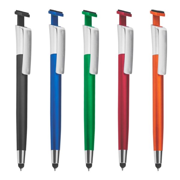 Caneta PLÁSTICO Touch com Suporte