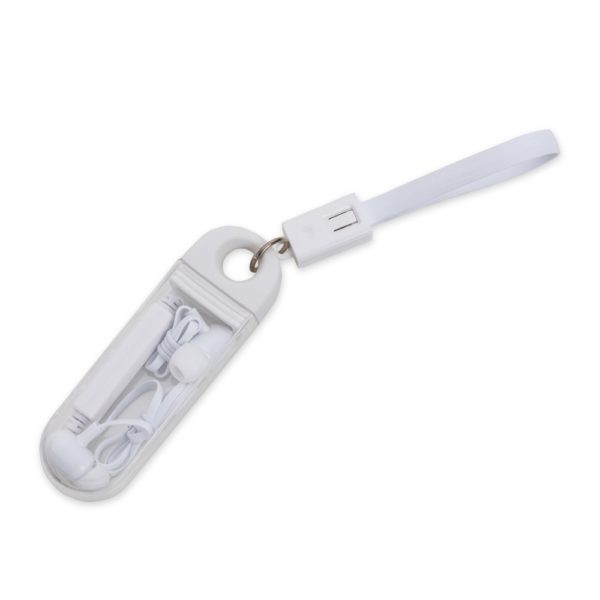 Fone de Ouvido Bluetooth com Estojo e Cabo - Image 4