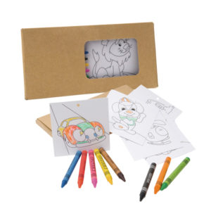 Kit para pintar em caixa de cartão JAGUAR