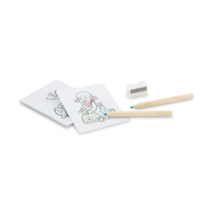 Kit para pintar em caixa de cartão ANIM