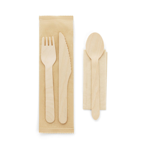 Conjunto de talheres em madeira SUYA - Image 3