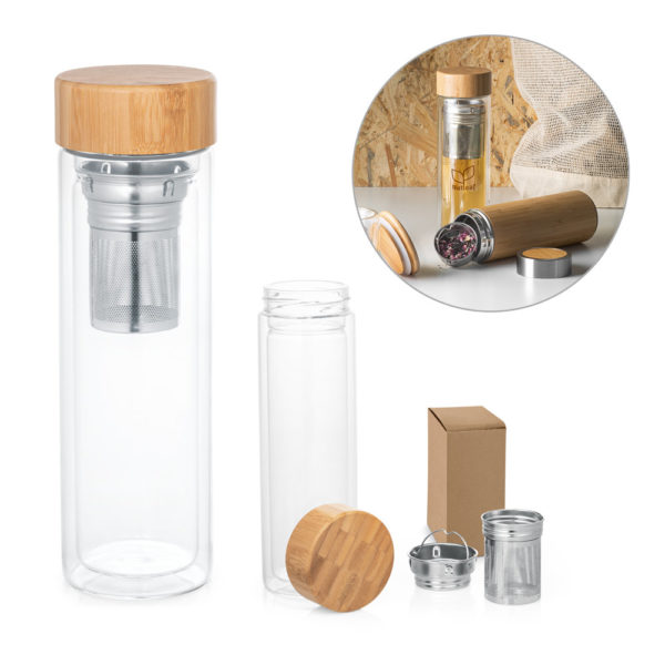 Garrafa com infusores 490 ml MAKAROVA