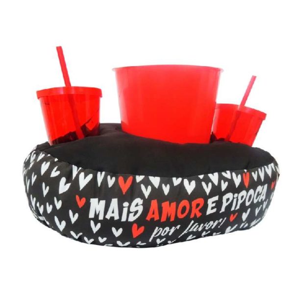 Almofada Porta Pipoca Personalizada