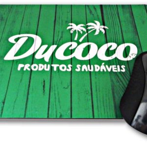 Mouse Pad 18 x 23 cm retangular ou oval