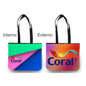 Bolsa Prática Reversível Personalizada