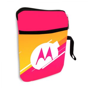 Capa para Celular com Bolso e Zíper Personalizada