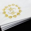 Guardanapo de papel personalizado