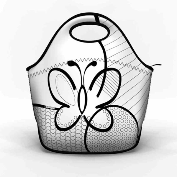 Lancheira em Neoprene para Colorir Personalizada - Image 2