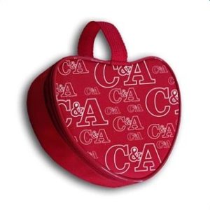 necessaire Coração Personalizada