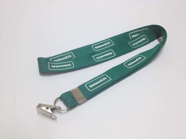 Cordão para crachá silkado 20mm