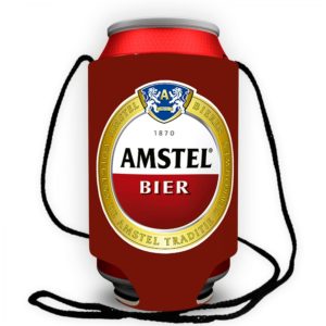 Porta latas com cordão Personalizado