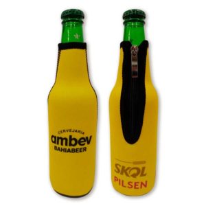 Porta Long Neck com Zíper Personalizado