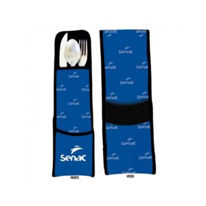 Porta Talheres em Neoprene Personalizado