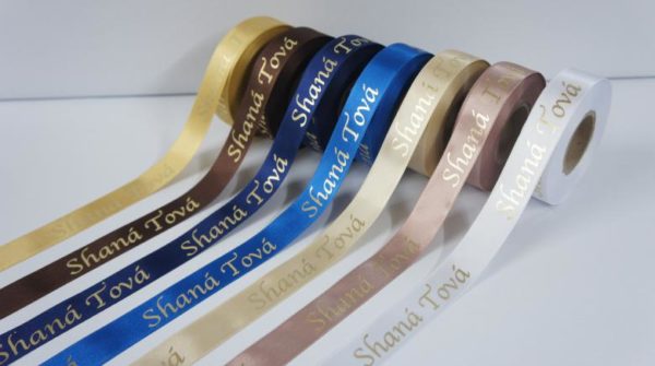 Fita com impressão hotstamping