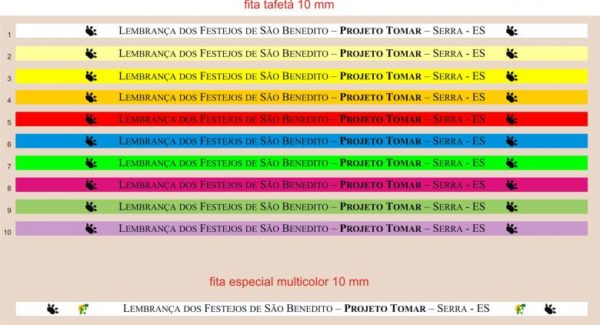 Fita  Lembrança, tipo Senhor do Bonfim e Personalizadas - Image 3