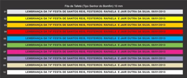 Fita  Lembrança, tipo Senhor do Bonfim e Personalizadas - Image 4