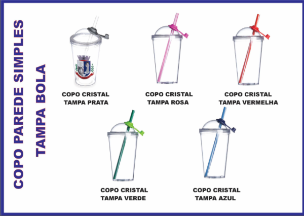 COPO PAREDE SIMPLES COM TAMPA BOLA - Image 5