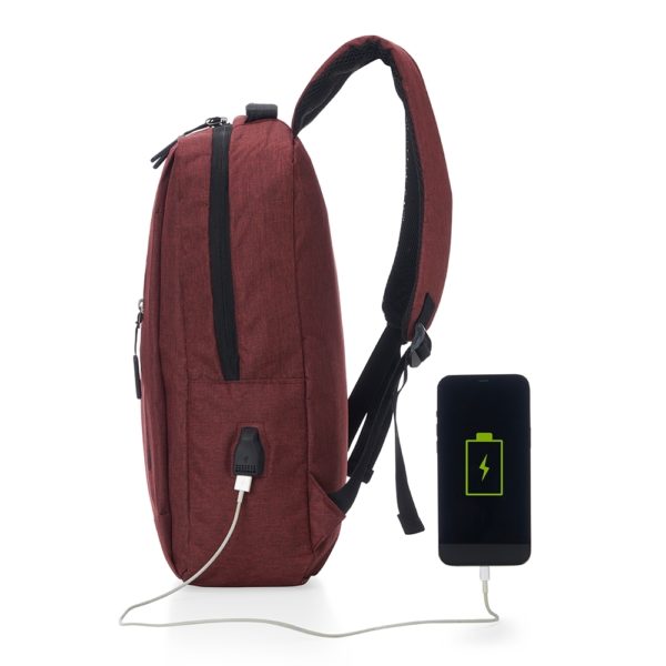 Mochila de Nylon USB 21L - Image 3